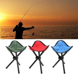 Chairs Outdoor Fishing Chair Aluminium Alloy Stool Seat Hiking Tools Portable Folding Picnic Camping Stool Camping Fishing Accessories