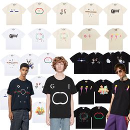 t shirt designer t shirts men tees wear summer round neck sweat absorbing short sleeves outdoor breathable cotton printed lovers' clothing