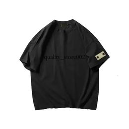 Stonlen Designer Famous Mens High Quality T Shirt Letter Print Round Neck Short Sleeve Black White Fashion Men Women Tees#Wzc-013 212