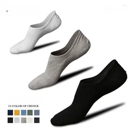 Men's Socks Boat Summer Breathable Cotton Casual Adult Low-cut Shallow Mouth Does Not Fall Off The Heel