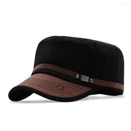 Cycling Caps Men Breathable Adjustable Sun Cap Army Hat Baseball Cadet
