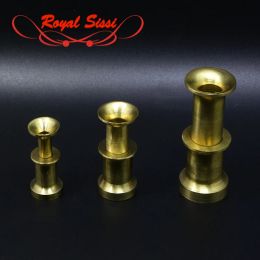 Tools Royal Sissi 3sizes hefty brass hair stacker wellappointed brass material stacker for calf body hair&calf tail fly tying tools