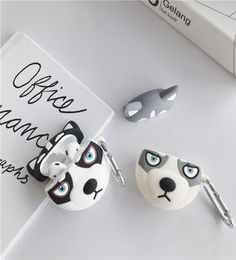 Fashion AirPods 12 Case Cute Dog Suitable for AirPods Pro3 Generation Headset Protective Cover Creative Personality Antifall Cas6914323