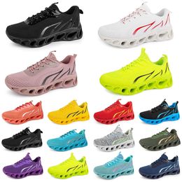 Scarpe addestratrice donne uomini moda che corre triplo bianco nero rosso giallo verde blu verde acqua verde acqua verde posa fucsia sneaker sport traspiranti trenta gai