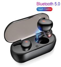 TWS Bluetooth Wireless Earphone Touch Control Earbuds Waterproof HIFI Sport Earbuds with MIC Gaming Music Headset for IOS Android5575829