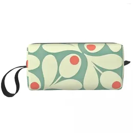Cosmetic Bags Orla Kiely Large Makeup Bag Waterproof Pouch Travel Simplicity Portable Toiletry For Unisex