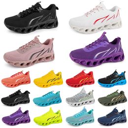 men women running shoes fashion trainer triple black white red yellow purple green blue peach teal purple pink fuchsia breathable sports sneakers thirty two GAI