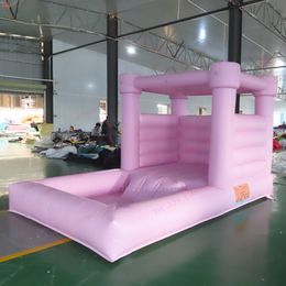 wholesale 4x2.5mH (13.2x8.2ft) With blower Free Air Ship Outdoor Activities Commercial Durable inflatable bouncer bounce house with ball pool