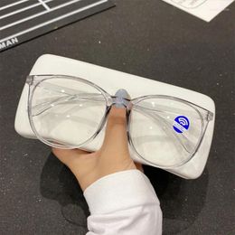 Sunglasses YOOSKE Fashion Transparent Computer Glasses Frame Women Men Anti Blue Light Round Eyewear Blocking Optical Spectacle Eyeglass