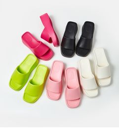 EVA slippers for women with a 6cm thick sole home and leisure use fashion sandals