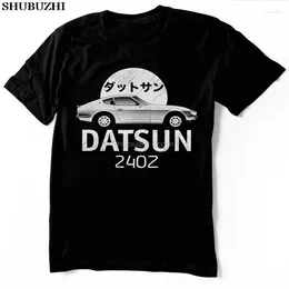 Men's T Shirts Fashion Top Tees Tshirts JDM Datsun Logo 240Z Shirt Japanese Classic Cotton T-Shirt Sbz5427