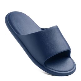 EVA slippers for household use anti slip and non slip bath pool indoor falts scuffs sandals navy