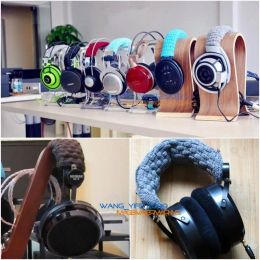 Headphones Pure Wool Headband Cushion Top Head Band Pads For Hifiman HE6 HE4 HE500 HE300 HE400 HE5LE Over Ear Headphone