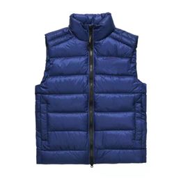 Men Women Top Quality Casual Canadianss Crofton Real White Goose Down Vest Outdoor Keep Warm CG Puff Capsule Style Coat Jacket