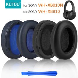 Accessories KUTOU Replacement Ear Pad High Quality Foam Cushions for Sony WHXB910N WH XB910N XB910 Headphone Earpads Cover