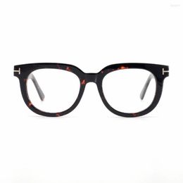 Sunglasses Frames Retro Glasses For Women Men Lurury Acetate Eyewear Oval Big Face Myopia Optical Eyeglasses275s