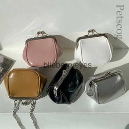 Shoulder Bags Evening Bags Luxury Mini Clip Bags For Women Thin Chains Strap Lipstick Bag Fashion Designer Female Small Crossbody Shoulder Bag SilverH24223