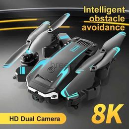 Drones New G6 Aerial Drone 8K S6 HD Camera GPS Obstacle Avoidance Q6 RC Helicopter FPV WIFI Professional Foldable Quadcopter Toy ldd240313