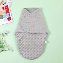 Blankets Baby Blanket Born Anti- Swaddle Sleep Doudou Crystal Super Soft Wrap Sleeping Bag Double-layer Hug Quilt For 0-12 Months