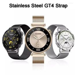 Watch Bands 18mm / 22mm Stainless Steel Strap For Huawei GT4 41mm 46mm Bracelet GT3 GT2 GT 2Pro 3Pro Watchbands