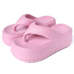 2024 Slippers For Mens Womens Rubber EVA Flats Foam Platform Shoes Scuffs Mules pink red