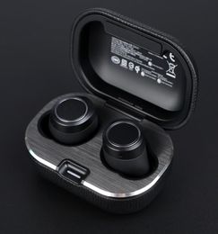 Advanced material wireless headphones bluetooth HIFI Inear sports running headset Qi wireless charging technology E8 201034355