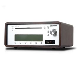 Player Retro CD Player Inhaler Multifunction HIFI CD Audio Player 20W*2 Power Output Wireless Bluetooth FM Radio Song Name Display