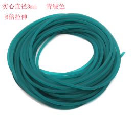 Rope 10M Rubber rope Diameter 3mm solid elastic fishing rope fishing accessories good quality rubber line for fishing gear