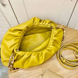 Summer 2021 womens fashion Plain Artwork bags versatile pleated solid Colour accessories cloud totes handbag dumpling bag279A