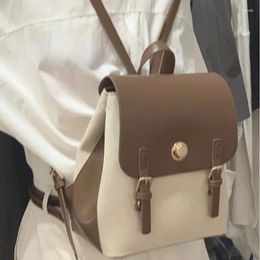 School Bags Vintage Backpacks For Students Women 2024 Trendy Preppy Fashion Sweet Schoolbags Japanese Y2k Aesthetic Shoulder Travel