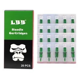 Needles 40PCS Cartridge Needles LBB Disposable SemiPermanent Makeup Tattoo Cartridge Needle #10RL/Tattoo Gun Supplies Free Shipping