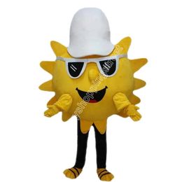 halloween Sun Mascot Costume Cartoon Character Outfits Suit Christmas Adults Size Birthday Party Outdoor Outfit Advertising Props