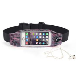 Running Phone Cases Waist Bag for Men Women Waterproof Touch Screen Phones Bags Outdoor Sport Accessories Smartphone Waistpack