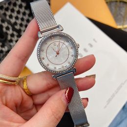 Fashion Brand Watches Women Girl Pretty Crystal style Steel Matel Band Wrist Watch CHA502526