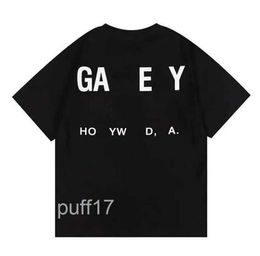 Designer of Galleries Tees Depts t Shirts Luxury Fashion Mens Womens Brand Short Sleeve Hip Hop Streetwear Tops Clothing Clothes Animal Print Quick W8ZF