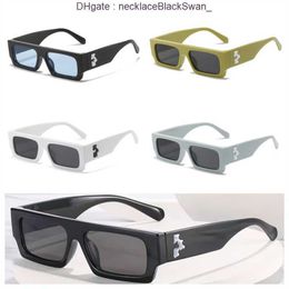 Fashion Offs White Frames Style Square Brand Men Women 2239 Sunglass Arrow x Black Frame Eyewear Trend Sun Glasses Bright Sports Travel Sunglasse 71S0 783J