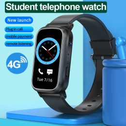 Relógios FA58 4G Kids Smart Watch Phone Phone Realtime Câmera Videal Chamne GPS SOS LBS WiFi SIM CART