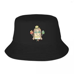 Berets Libra Bucket Hat Panama Children Bob Hats Cool Fisherman Summer Beach Fishing Unisex Caps