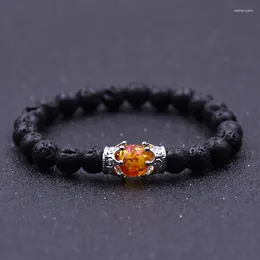 Charm Bracelets BOEYCJR Lave Stone The Sun Bangles & Fashion Jewellery Galaxy Solar System Bracelet For Women Or Men