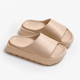 Womens Slippers Thick soled sandals are versatile for women to wear outdoors and increase height shoes sand