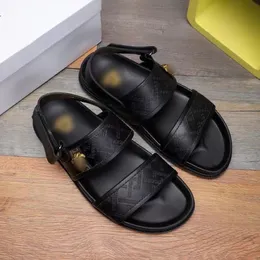 Fashion mens designer sandals head pattern printed casual sandal black gold flip flops slides luxury fashion famous designers men slippers with box