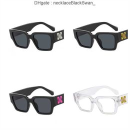 Fashion Luxury Offs White 3925 Frames Sunglasses Style Square Brand Sunglass Arrow x Frame Eyewear Trend Sun Glasses Bright Sports Jmo6oeri LZL6 BFDQ