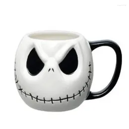 Mugs Pumpkin King Jack SkellingtonFace Ceramics Coffee Mug Milk Tea Office Cups Drinkware The Birthday Gift