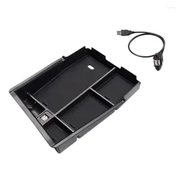 Car Organiser USB Storage Box Replacing The Compartment Of Centre Console Auto Parts For 2024 Teramont X