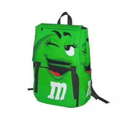 Backpack M & M's Chocolate Candy For Girls Boys Travel RucksackBackpacks Teenage School Bag203c
