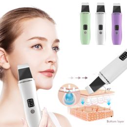 Scrubber Ultrasonic Skin Scrubber Peeling Blackhead Remover Face Lifting Deep Face Cleaning Ion Ance Pore Cleaner Facial Shovel Cleaner