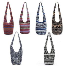THINKTHENDO Very Popular Women Hippie Shoulder Bags Fringe Large Purses Ethnic Tote Handbag Travel Bag2724