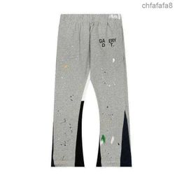 Mens Pants Designer Galleryes Depts Multi Panel Flared Women Sports Loose High Street Casual Sweatpants Vintage Trousers 6 Qhfr AAA8