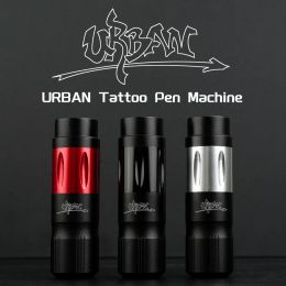 Guns Short Pen Mini Tattoo Machine Rotary Direct Drive Powerful Motor 10000RPM For Colour Lining Shading Cartridge Needle RCA Connecto