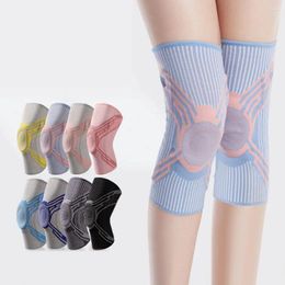Knee Pads 1Pc Protector Pressurisation Comfortable To Wear Breathable High Elastic Padding Cushion Protection Good Ventilation K